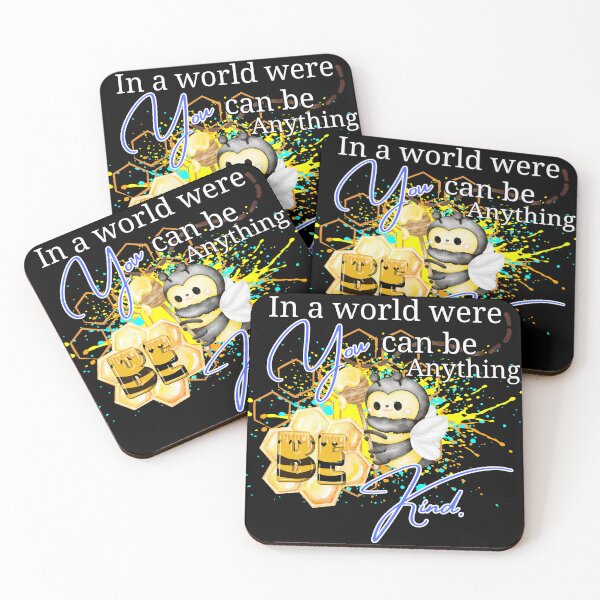 Item preview, In a World Where You Can Be Anything, Be Kind - Cute Bee Design designed and sold by TOA Timeless Original Apparel.
