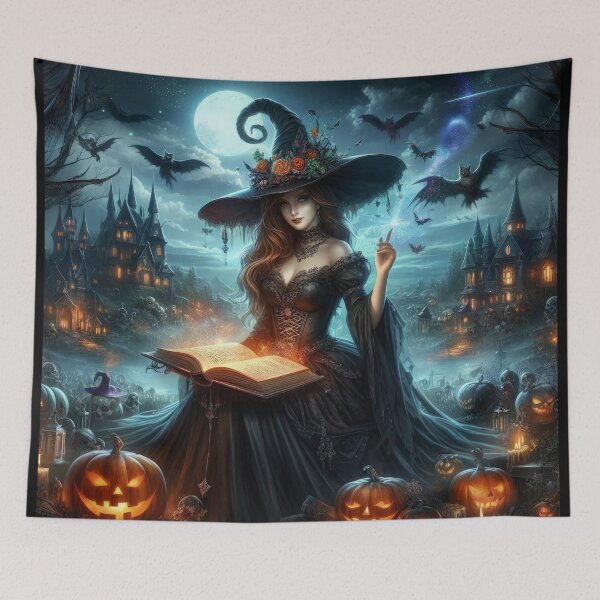 Item preview, beautiful witch   Halloween Pumpkin designed and sold by Expressions-Sel.