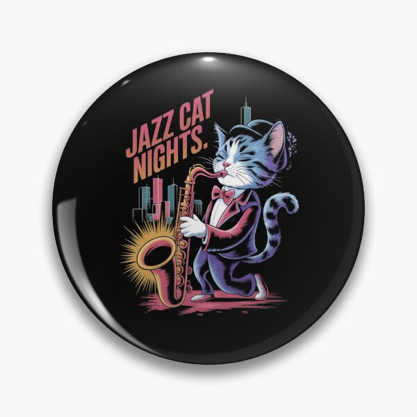 Item preview, Jazz cat - Sax meow - Meowsician  designed and sold by JansenGS.