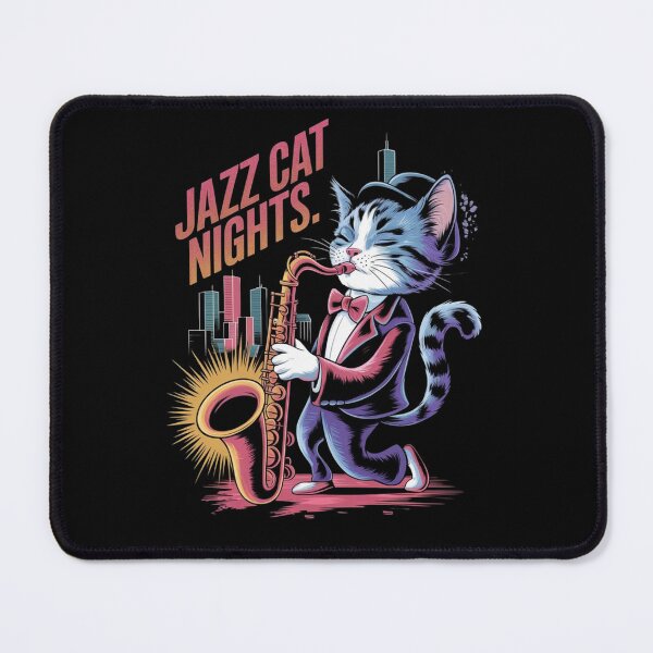 Item preview, Jazz cat - Sax meow - Meowsician  designed and sold by JansenGS.