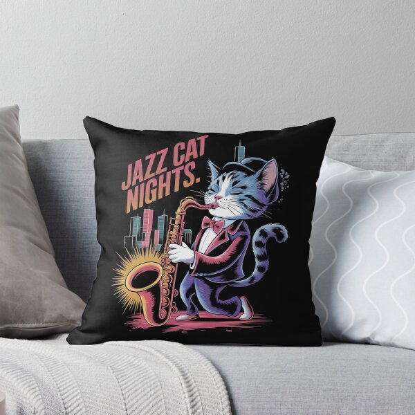 Item preview, Jazz cat - Sax meow - Meowsician  designed and sold by JansenGS.