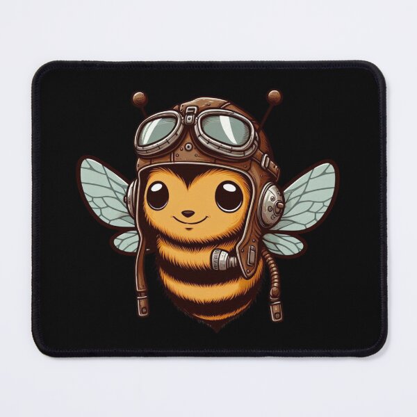 Item preview, Whimsical Honeybee Art - Nature-Inspired Bee Design designed and sold by gkhanco.