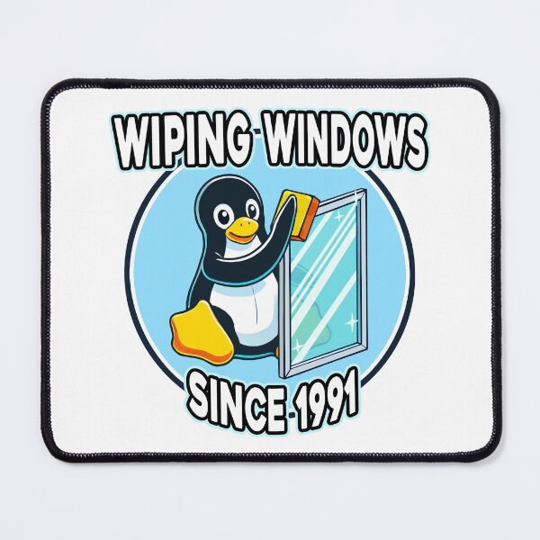 Item preview, Tux Wiping Windows - Linux vs Windows Tech Humor Devops Sysadmin Backend Developer designed and sold by Chengly.