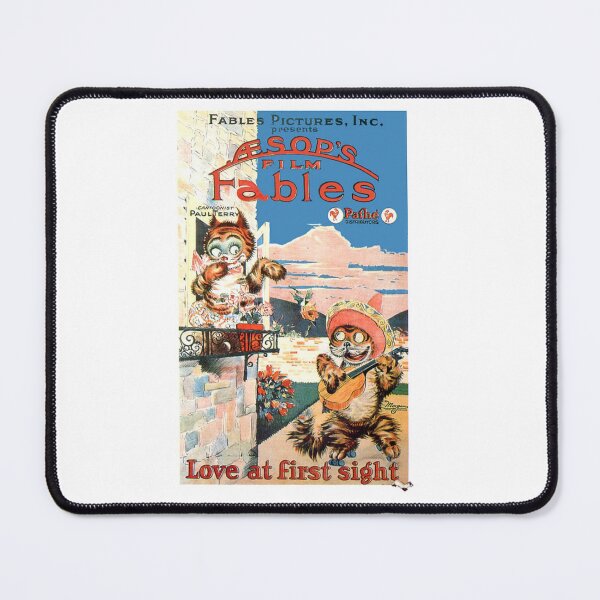 Item preview, Vintage Aesop's Fables film poster designed and sold by IanBakerToons.