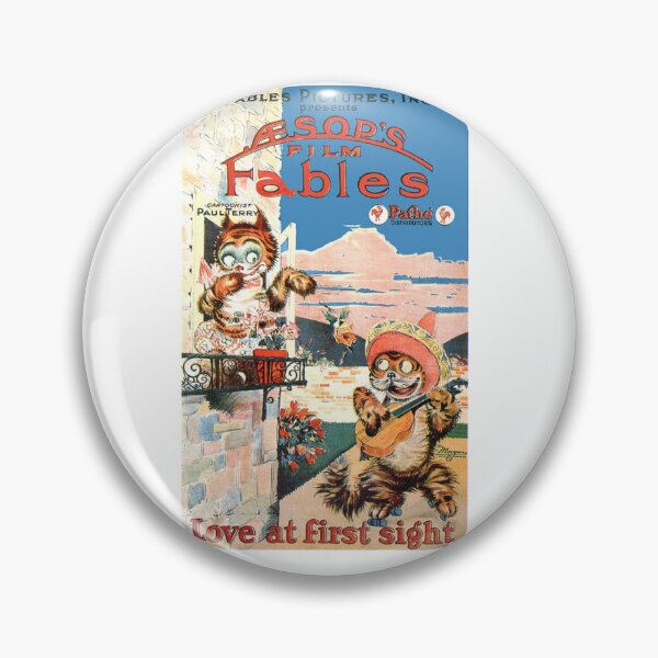Item preview, Vintage Aesop's Fables film poster designed and sold by IanBakerToons.