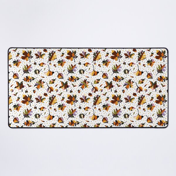 Item preview, Geometric Autumn Fall Leaves Fashionable Beautiful Print Pattern designed and sold by NayaChu.
