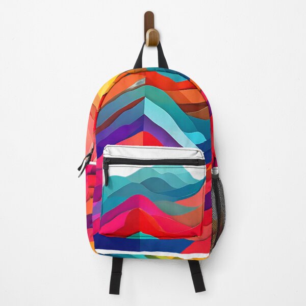Item preview, Zigzag Harmony with alternating bold and pastel shades design designed and sold by Tchoice.