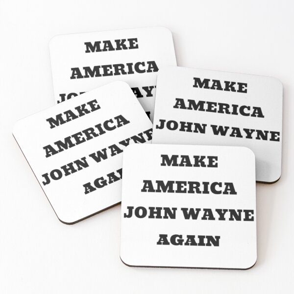 Item preview, MAKE AMERICA JOHN WAYNE AGAIN  designed and sold by javitennis.