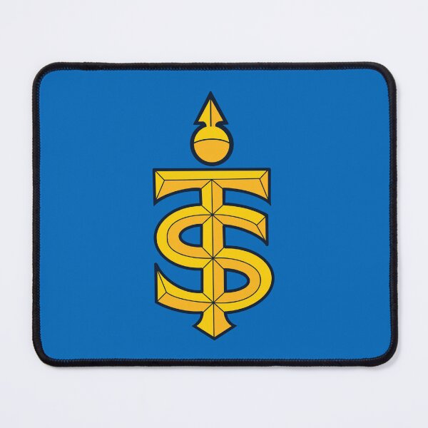 Artikelvorschau, Toronto Sceptres PWHL-Logo, blauer Hintergrund entworfen und verkauft von Erika Dee.