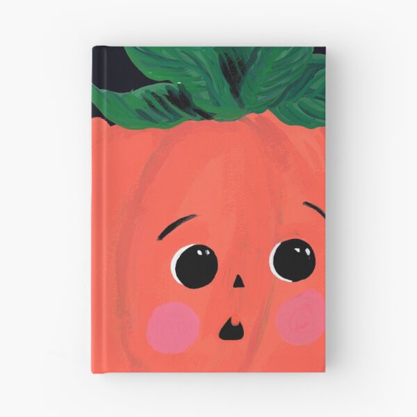 Item preview, “Shy Pumpkin” | Cute and Playful Halloween Pumpkin Art Print | illustration Art Print illustarted by Jemma jamie skidmore  designed and sold by Jemma Jamie Skidmore.