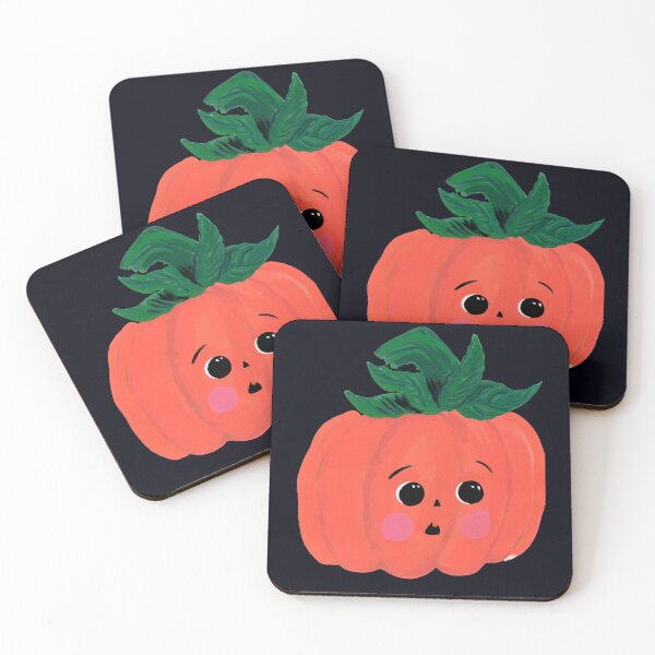 Item preview, “Shy Pumpkin” | Cute and Playful Halloween Pumpkin Art Print | illustration Art Print illustarted by Jemma jamie skidmore  designed and sold by Jemma Jamie Skidmore.