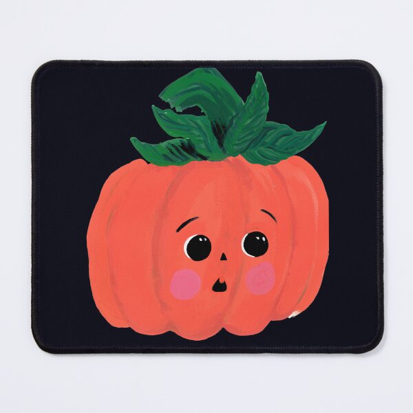 Item preview, “Shy Pumpkin” | Cute and Playful Halloween Pumpkin Art Print | illustration Art Print illustarted by Jemma jamie skidmore designed and sold by Jemma Jamie Skidmore.