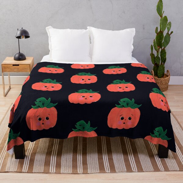 Item preview, “Shy Pumpkin” | Cute and Playful Halloween Pumpkin Art Print | illustration Art Print illustarted by Jemma jamie skidmore designed and sold by Jemma Jamie Skidmore.