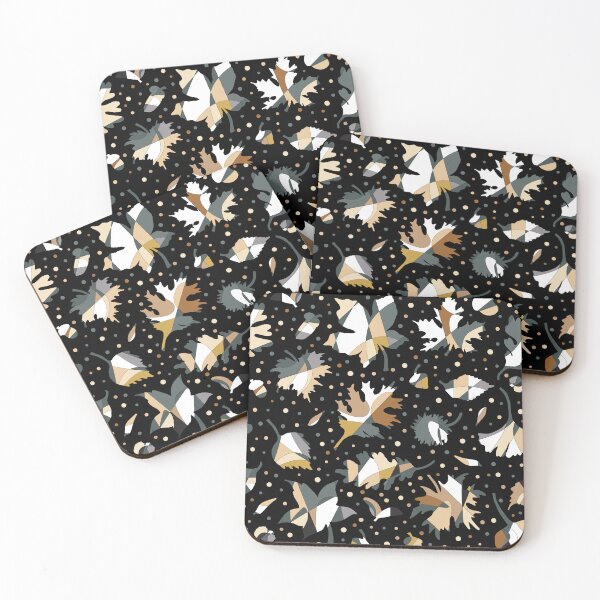 Item preview, Geometric Autumn Fall Leaves Fashionable Beautiful Print Pattern designed and sold by NayaChu.