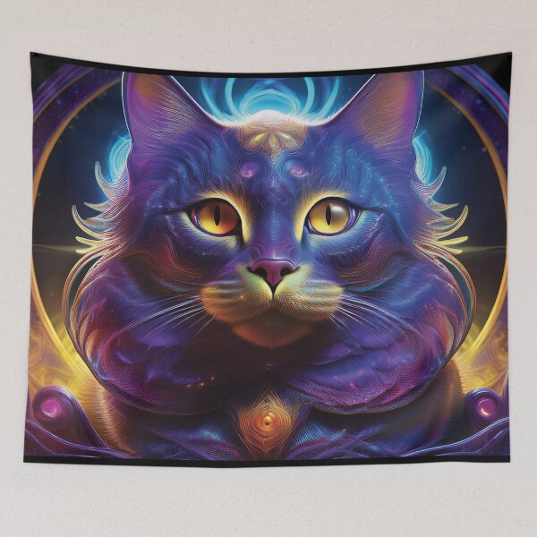 Item preview, Mystical Cosmic Cat designed and sold by MDKey DESIGN.