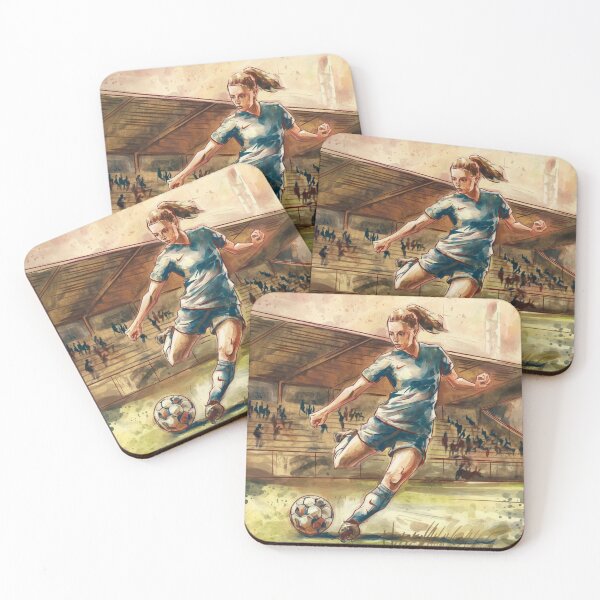 Item preview, Woman footballer ". woman soccer, female football, female footballer designed and sold by Obinne.