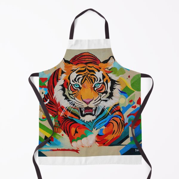 Item preview, Nature of Stripes Tiger Painting designed and sold by Darcydoesart.