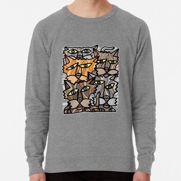 "Fun Kats" Lightweight Sweatshirt