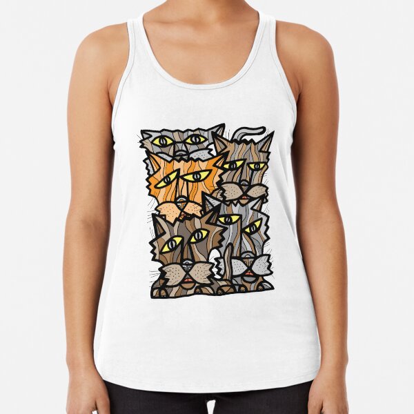 "Fun Kats" Racerback Tank Top