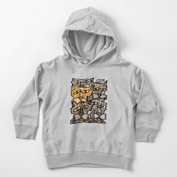 "Fun Kats" Toddler Pullover Hoodie