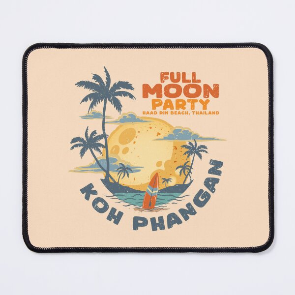 Item preview, Full Moon Party Koh Phangan - Haad Rin, Thailand designed and sold by LazyCaat.