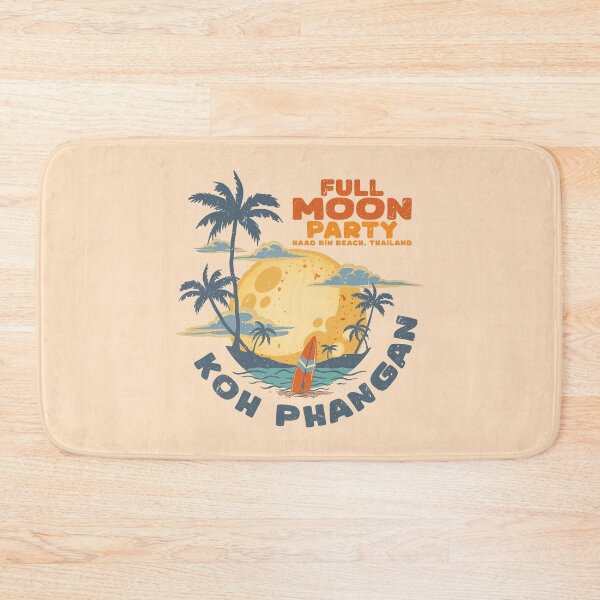 Item preview, Full Moon Party Koh Phangan - Haad Rin, Thailand designed and sold by LazyCaat.