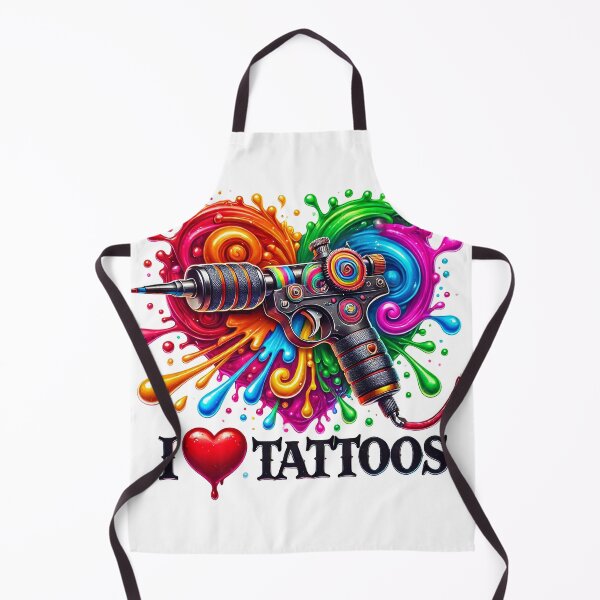 Item preview, I love Tattoos Heart designed and sold by zeeteezofficial.