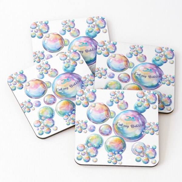Item preview, Eat My Bubbles Vibrant Multicolor – Swim in Style designed and sold by AlexeyevZurga.