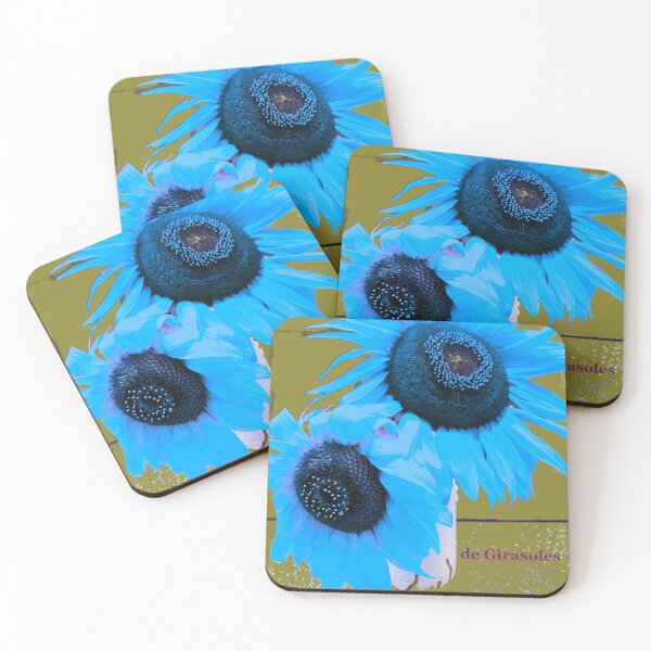Item preview, de Girasoles green/blue designed and sold by rubiinspirations.
