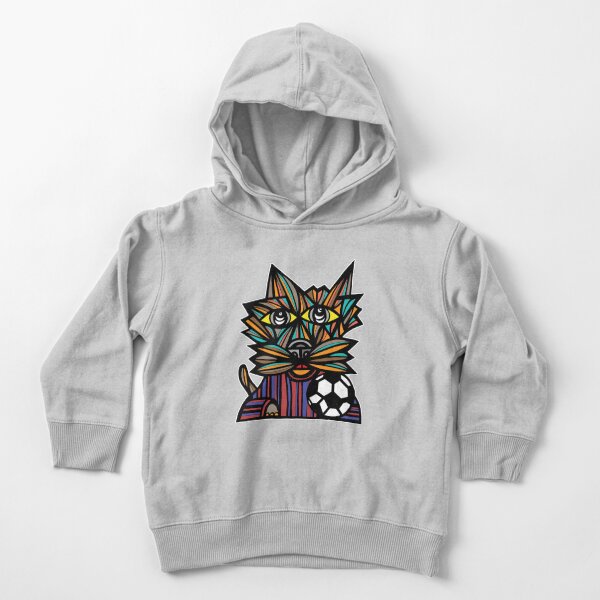 "Kick Kat" Toddler Pullover Hoodie