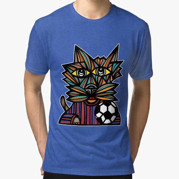 "Kick Kat" Tri-blend T-Shirt