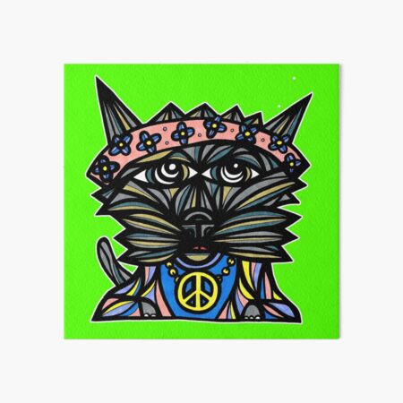 "Peace Kat" Art Board Print