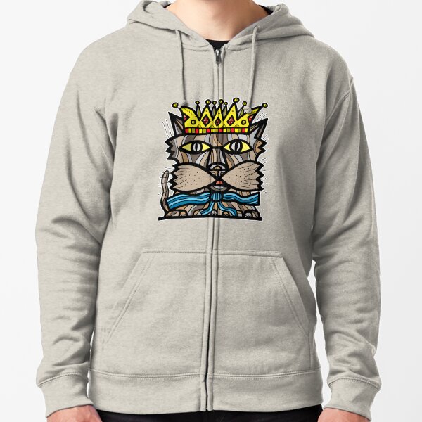 "Royalty" Zipped Hoodie