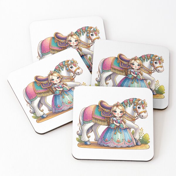Item preview, Royal Princess with Majestic Horse Friend designed and sold by DecalBox.