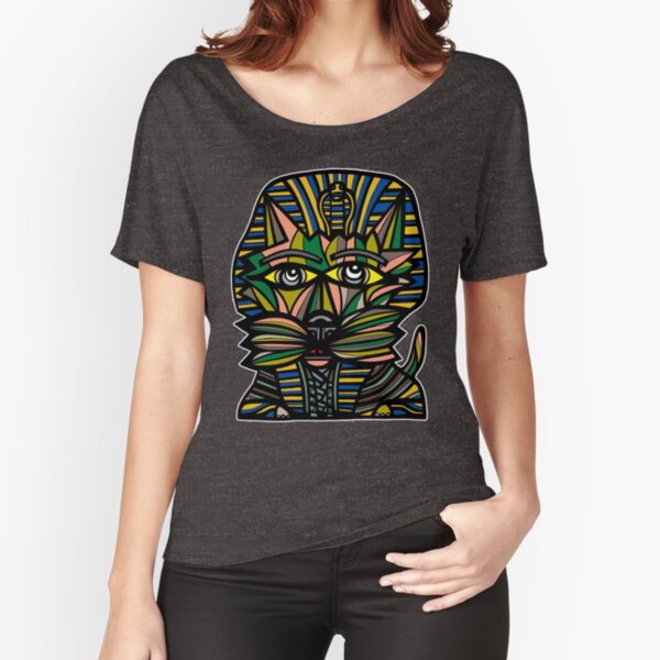 "Pharaoh Kat" Relaxed Fit T-Shirt