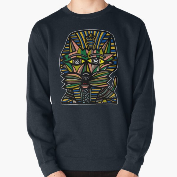 "Pharaoh Kat" Pullover Sweatshirt