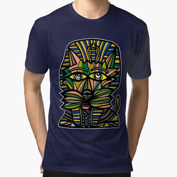 "Pharaoh Kat" Tri-blend T-Shirt