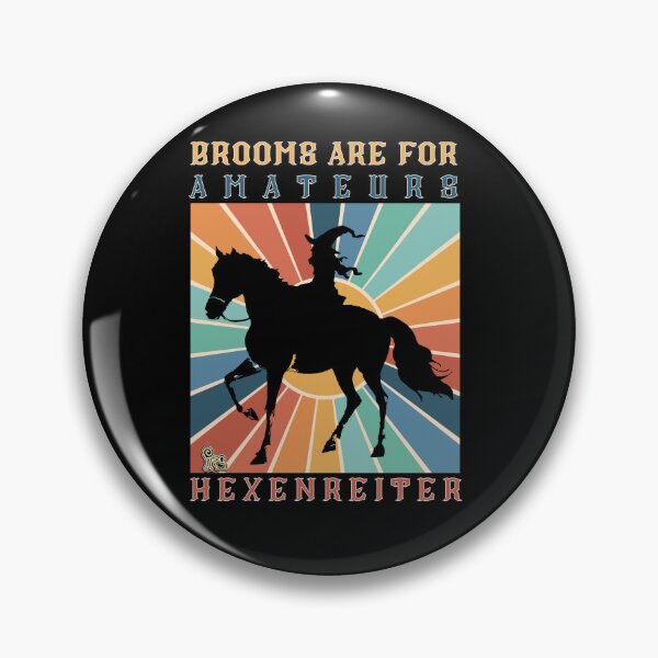 Item preview, Brooms are for amateurs - Witch Rider designed and sold by KolbaVison.