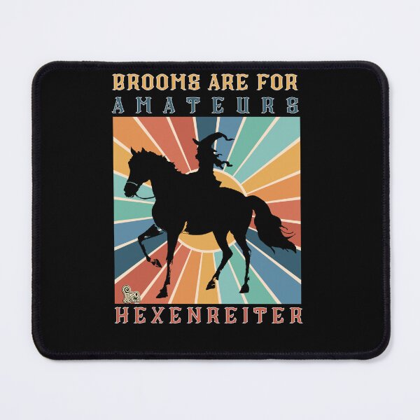 Item preview, Brooms are for amateurs - Witch Rider designed and sold by KolbaVison.