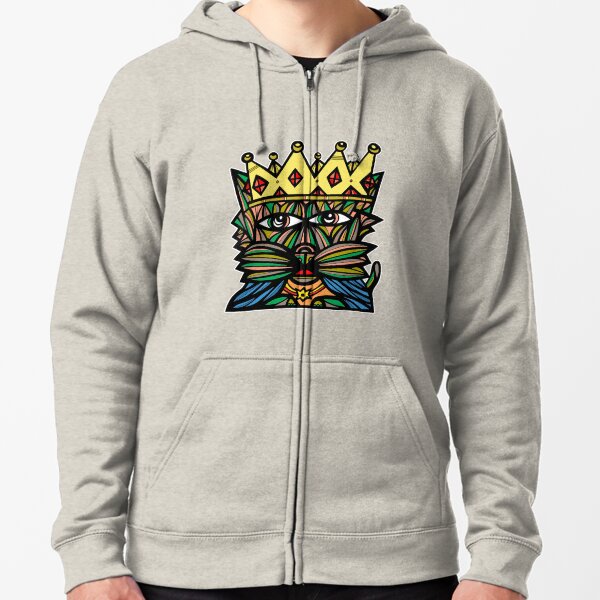 "King Kat" Zipped Hoodie