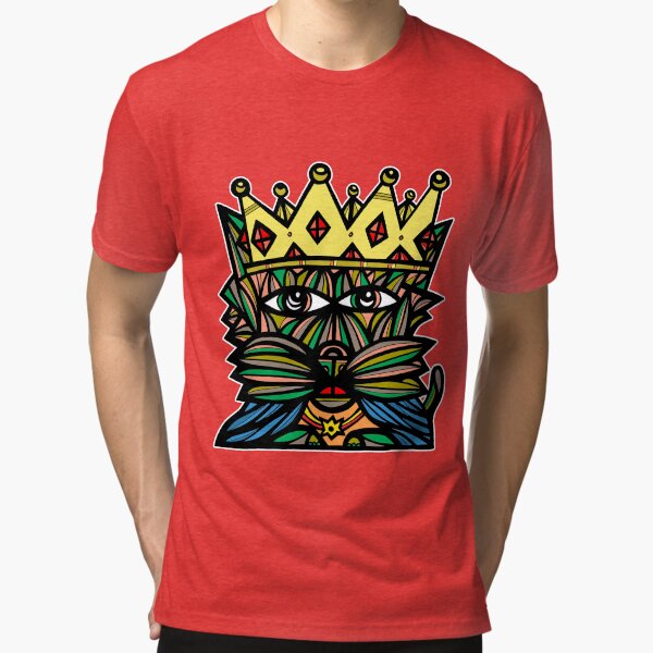 "King Kat" Tri-blend T-Shirt