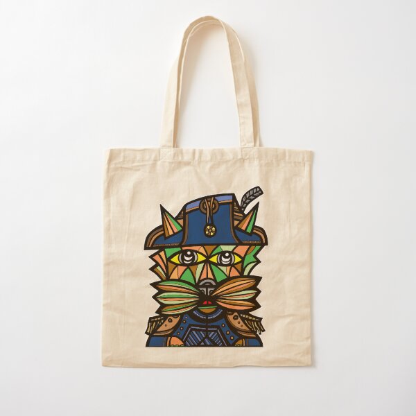 "Napoleon Kat" Cotton Tote Bag