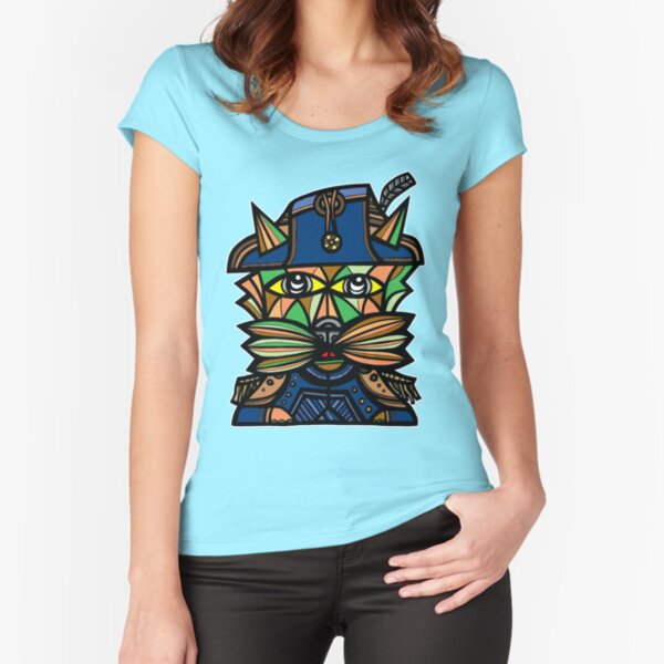 "Napoleon Kat" Fitted Scoop T-Shirt