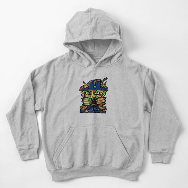 "Napoleon Kat" Kids Pullover Hoodie