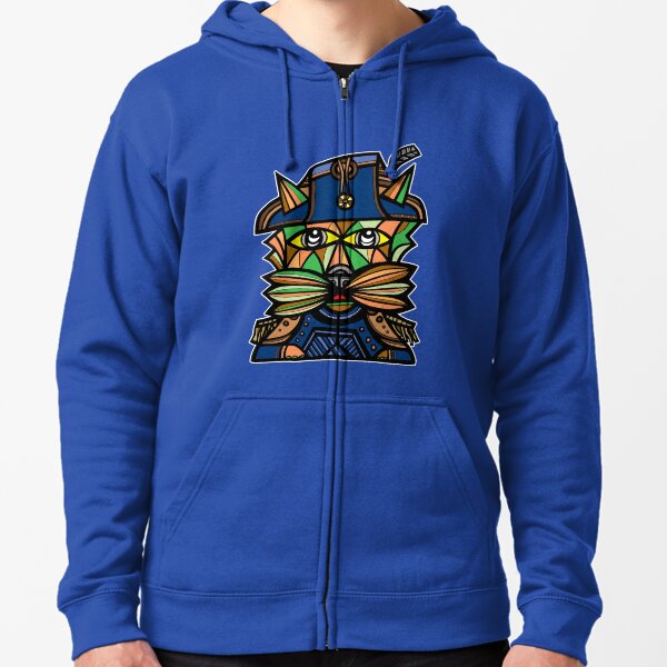 "Napoleon Kat" Zipped Hoodie