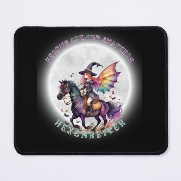 Item preview, Brooms are for amateurs - Witch Rider designed and sold by KolbaVison.