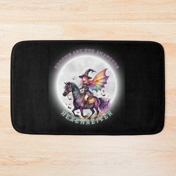 Item preview, Brooms are for amateurs - Witch Rider designed and sold by KolbaVison.