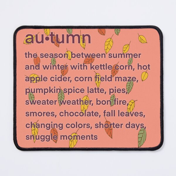 Item preview, Autumn definition designed and sold by Alohamagic.