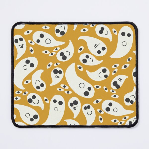 Item preview, Fun Gothic Ghosts Cottage Halloween Yellow designed and sold by susycosta.