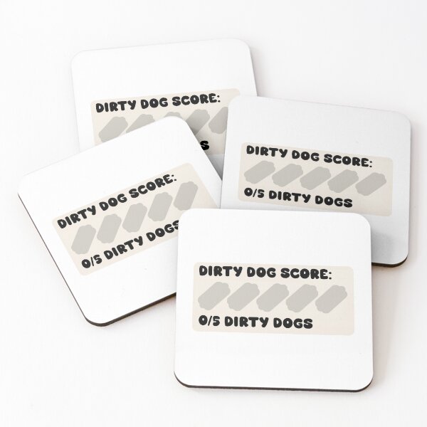 Item preview, 0/5 dirty dogs designed and sold by dogfish-art.